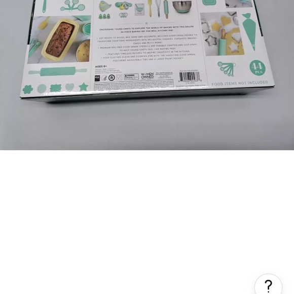 HandStand Kitchen Classic Kids 44 Piece Baking Set For Real Baking NEW - Picture 8 of 9